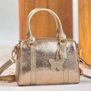 BOLSO LUCY en Dorado