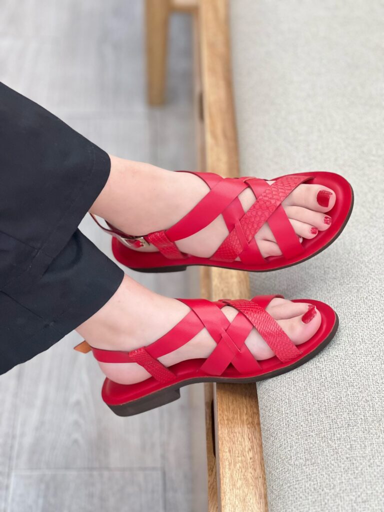 SANDALIAS MILLIE en Rojo