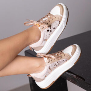 TENIS ALICE en Oro rosa