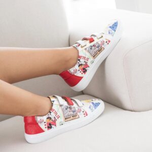 TENIS ESTAMPADO en Rojo
