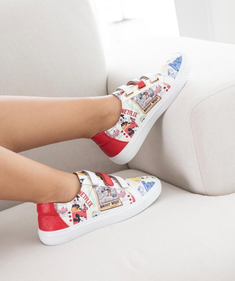 TENIS ESTAMPADO en Rojo