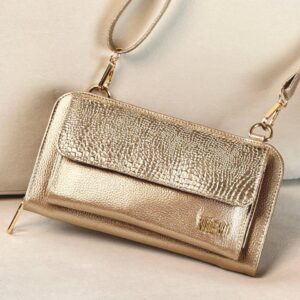 CARTERA PORTACELULAR en Dorado