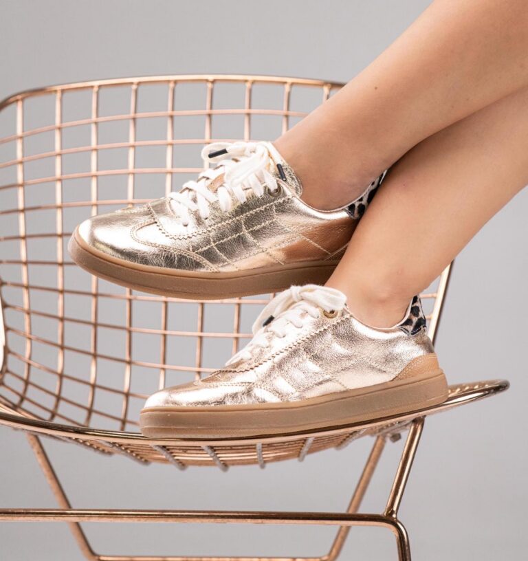 TENIS HADDA en Dorado