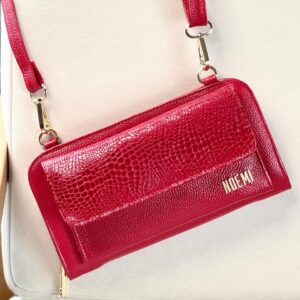 CARTERA PORTACELULAR en Rojo